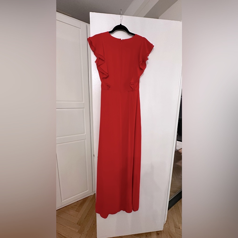 BCBG Red maxi gown